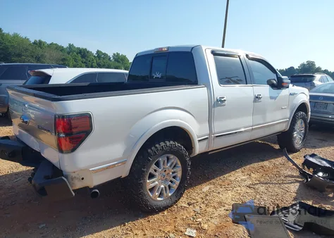 2012 Ford F-150 Platinum из США, поврежденный, VIN 1FTFW1ET3CFA33836